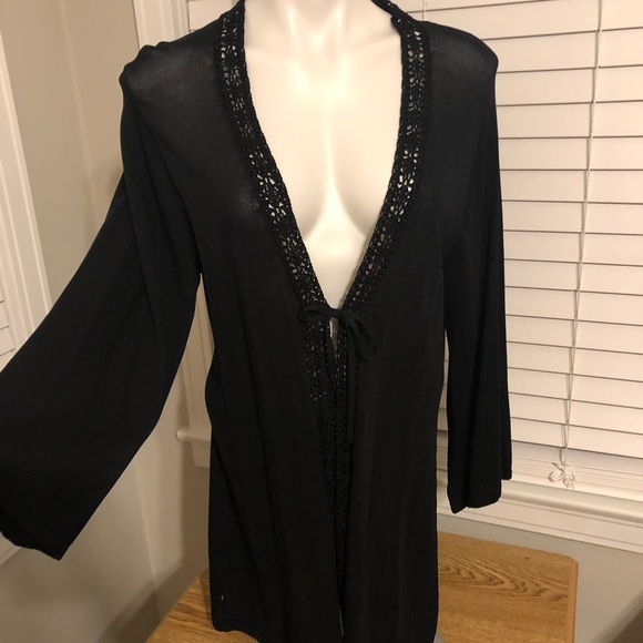 Willi Smith Sweaters - Willi Smith large black cardigan